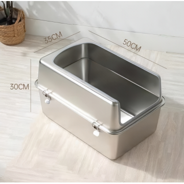 Rubeku Litter Box Stainless Steel Heightening Fence Rubeku Litter Box Stainless Steel Heightening Fence